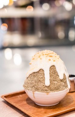 yeşil çay buz tıraş