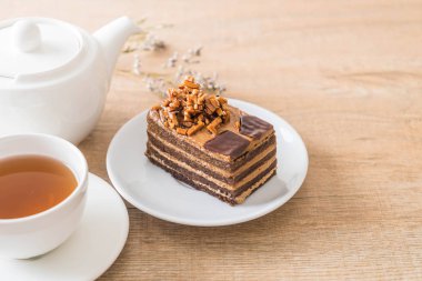 Kahveli kurabiye kek