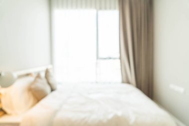 Soyut bulanıklık ve ufuk yatak odası 