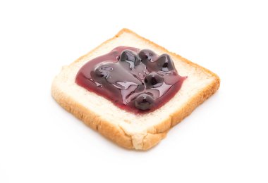 Böğürtlenli reçel ile ekmek