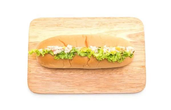 Insalata di tonno hot dog — Foto Stock