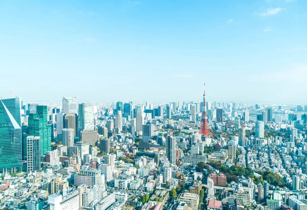 Tokyo city skyline with Tokyo Tower — Stock Photo, Image