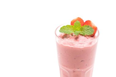çilek smoothies milkshake