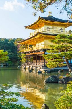 Kinkakuji Tapınağı (altın köşk güzel mimari)