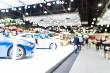 Bulanıklık ve ufuk araba ve motor Fuarı olay göster