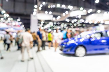 Bulanıklık ve ufuk araba ve motor Fuarı olay göster