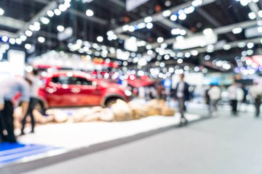 Bulanıklık ve ufuk araba ve motor Fuarı olay göster