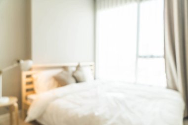 Soyut bulanıklık ve ufuk yatak odası 