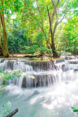 Huay Mae Kamin Waterfall, Kanchanaburi Tayland