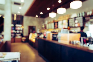 soyut bulanıklık kafede arka planı için