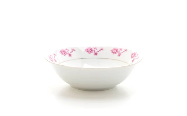 Bowl on white background — Stock Photo, Image