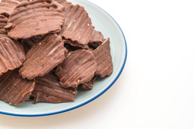 patates cipsi çikolata ile