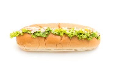 ton balıklı Mısır salata hotdog