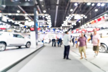 Bulanıklık ve ufuk araba ve motor Fuarı olay göster