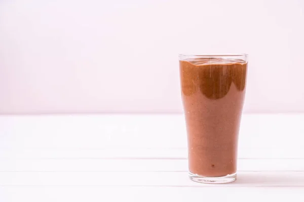 Čokoládové smoothie koktejl — Stock fotografie