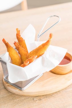 derin yağda kızartılmış karides