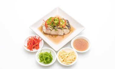 soya sosu Snapper balık buğulama