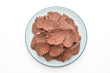 patates cipsi çikolata ile