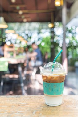 iced expresso coffee
