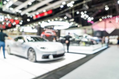 Bulanıklık ve ufuk araba ve motor Fuarı olay göster
