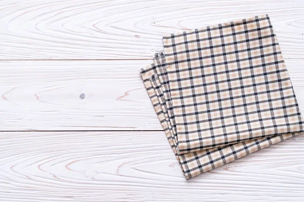 ahşap arka plan üzerinde mutfak bezi (peçete)