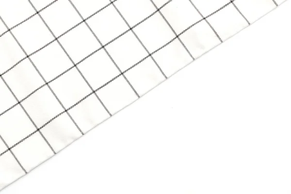 Pano de cozinha (guardanapo) sobre fundo branco — Fotografia de Stock
