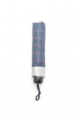 Beyaz arkaplanda şemsiye