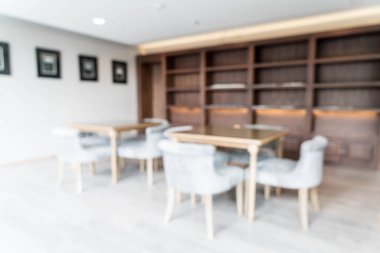 Soyut bulanıklık ve ufuk lobi otel