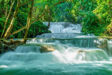 Huay Mae Kamin Waterfall, Kanchanaburi Tayland
