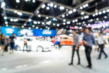 Bulanıklık ve ufuk araba ve motor Fuarı olay göster