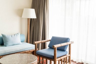 boş koltuk oturma odası iç 