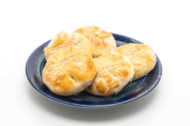 Barbekü domuz eti pies - Asya geleneği gıda tarzı