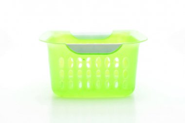 Yeşil plastik sepet