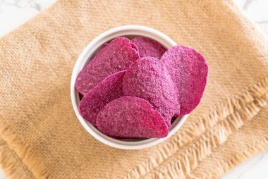 tatlı patates cipsi