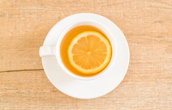 Té de limón caliente —  Fotos de Stock