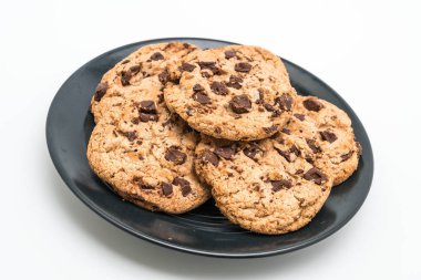 Koyu çikolata parçaları ile tanımlama