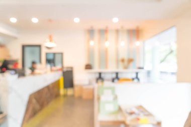 Restoran soyut bulanıklık