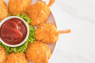 derin yağda kızartılmış karides