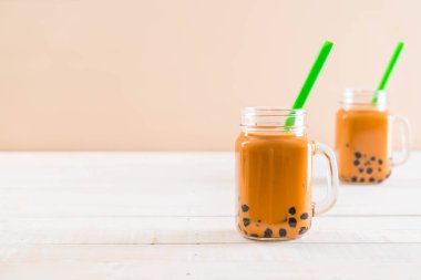 kabarcık ile Tay süt çay