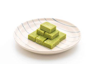 yumuşak çikolata yeşil çay 