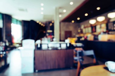 soyut bulanıklık kafede arka planı için