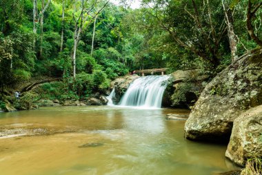 Beautiful Mae Sa waterfall at Chiang Mai ,Thailand