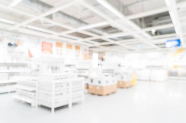 Soyut bulanıklık ve ufuk mobilya Dekorasyon iç shoppi