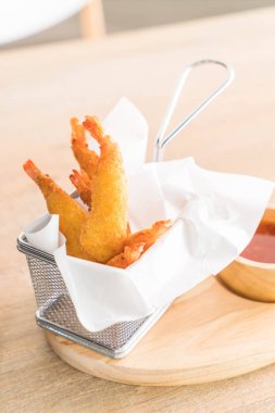 derin yağda kızartılmış karides