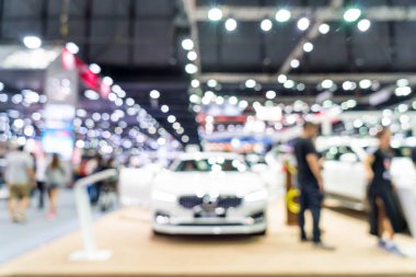 Bulanıklık ve ufuk araba ve motor Fuarı olay göster