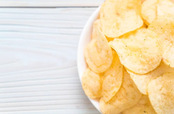 potato chips on plate