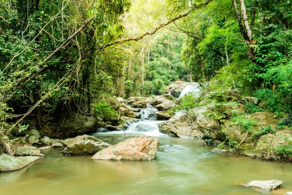 Beautiful Mae Sa waterfall at Chiang Mai ,Thailand