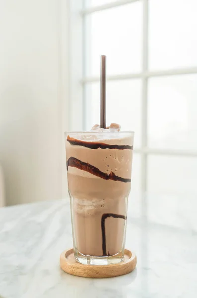 Coklat smoothie milkshake — Stok Foto