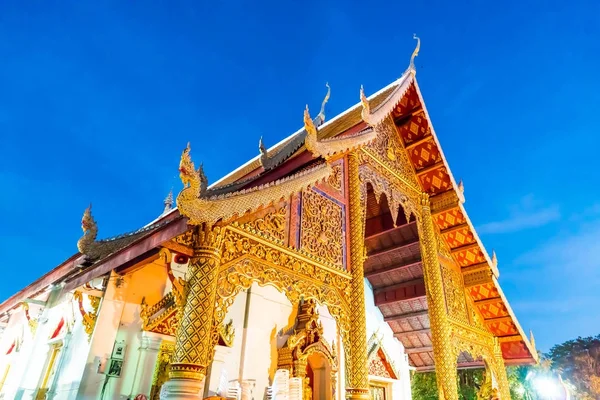 Wat Phra Singh en Chiang Mai, Tailandia . — Foto de Stock