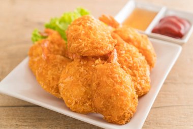 derin yağda kızartılmış karides